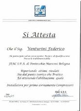 Attestato Fiac