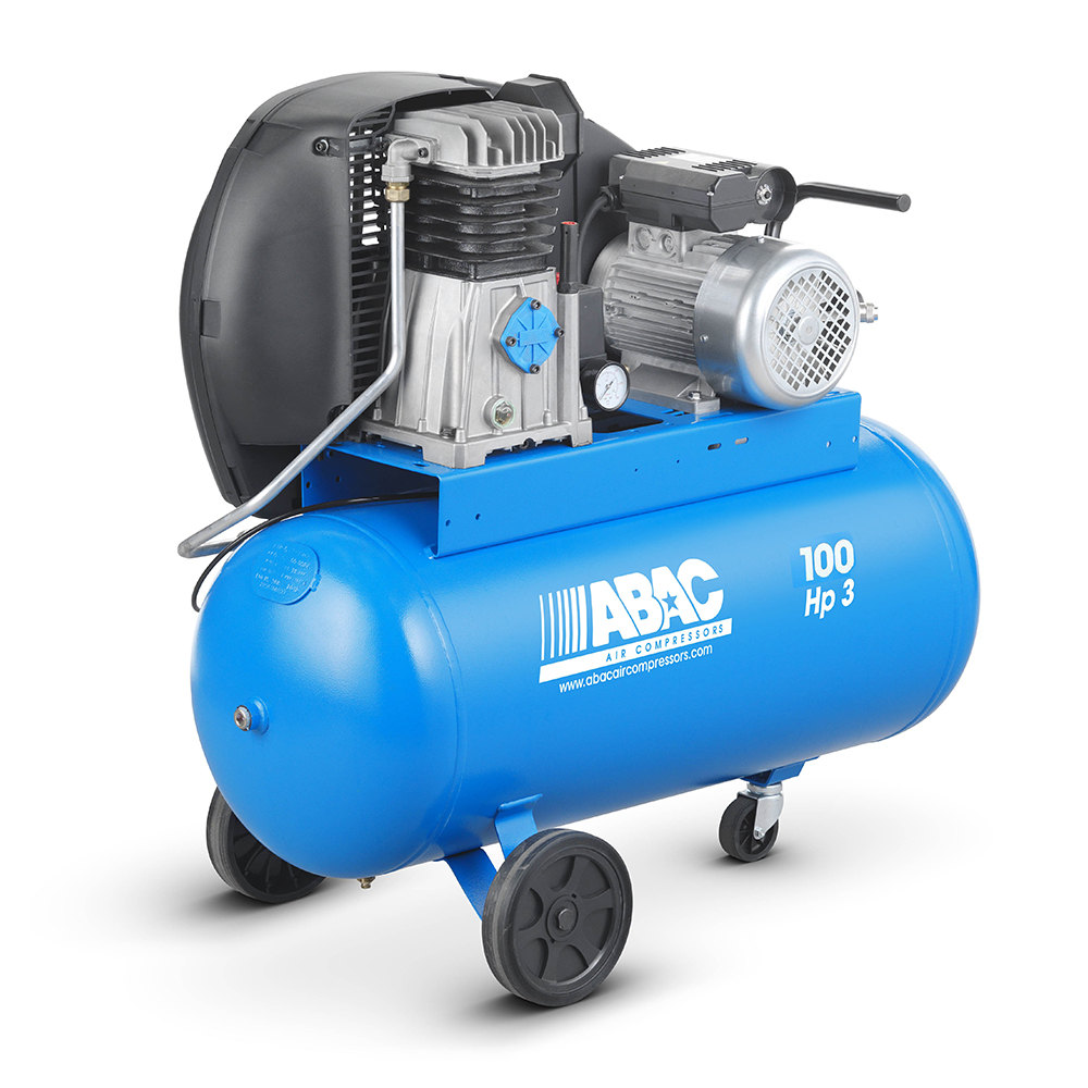 A39_100_CT3, COMPRESSORI A TRASMISSIONE a cinghia monostadio ABAC