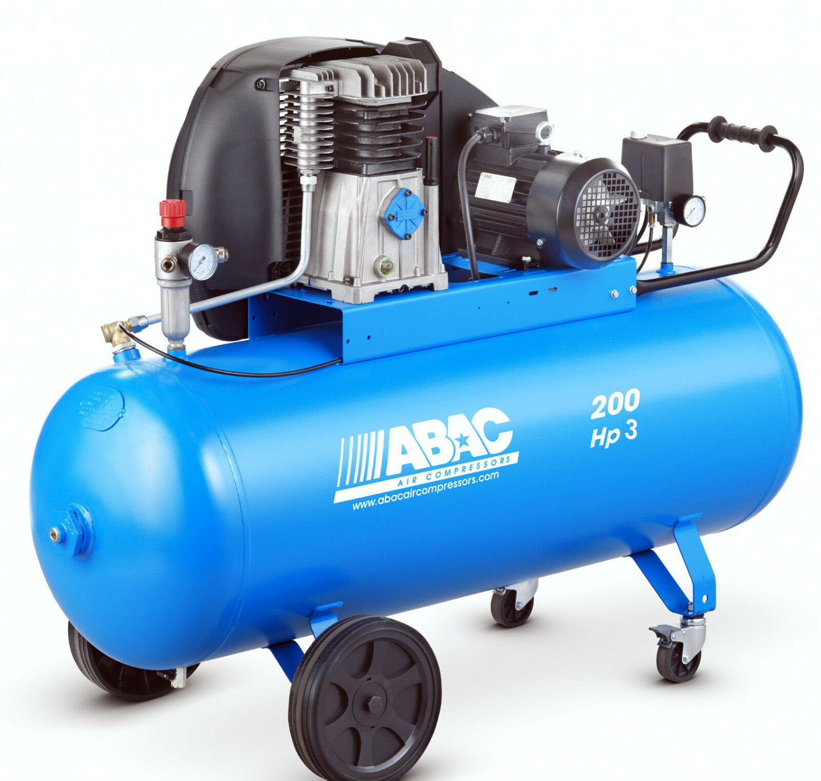 A39_200_CT3, COMPRESSORI A TRASMISSIONE a cinghia monostadio ABAC