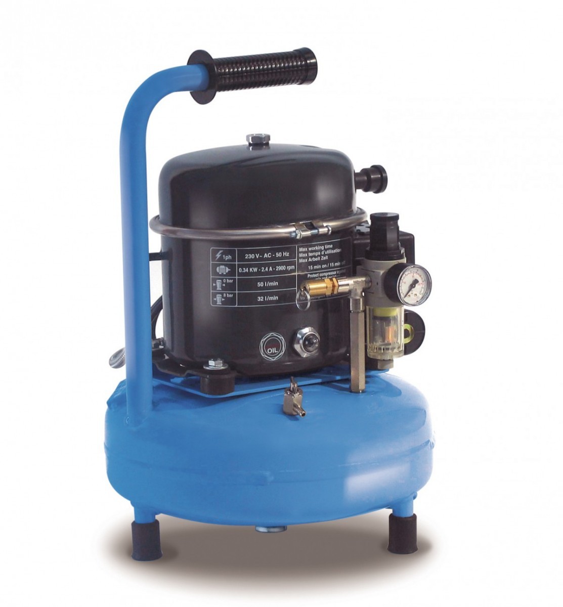 Pro 50, COMPRESSORI silenziosi LUBRIFICATI ABAC